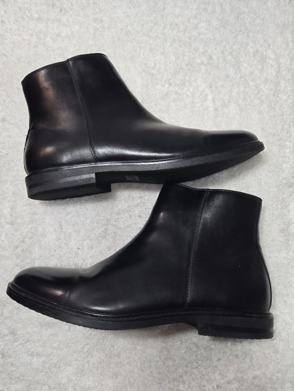 Kenneth Cole Reaction Ely Zip Up Men Boots Sz 13